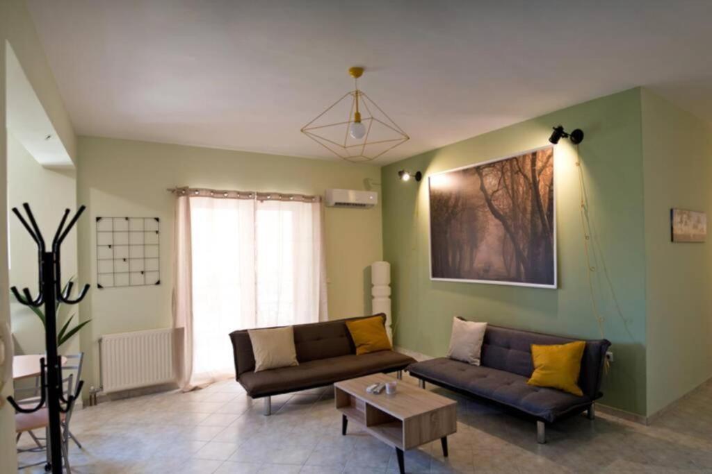 Apartamento Chalkis Green Leaf House Exterior foto